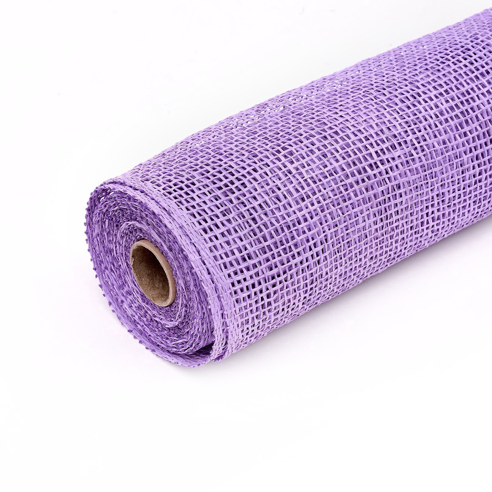slide 2 of 4, 21" X 5yd. Purple Poly Burlap Mesh By Celebrate It, 21 in x 5 yd