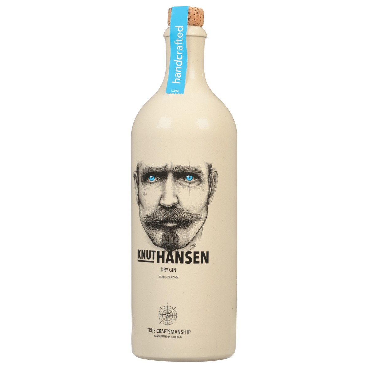 slide 6 of 9, Knut Hansen Dry Gin 750 ml Bottle, 750 ml