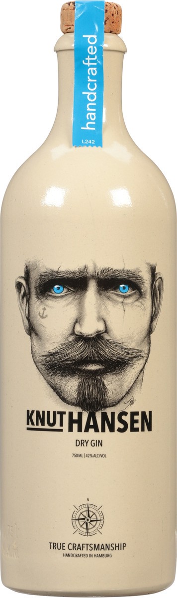 slide 9 of 9, Knut Hansen Dry Gin 750 ml Bottle, 750 ml