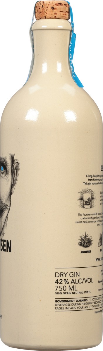 slide 8 of 9, Knut Hansen Dry Gin 750 ml Bottle, 750 ml