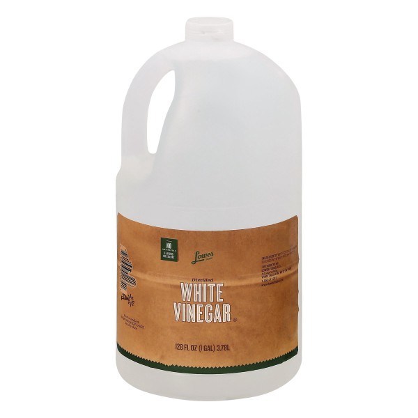 slide 1 of 1, Lowes Foods Distilled White Vinegar, 128 oz