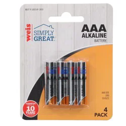 Weis Simply Great Batteries