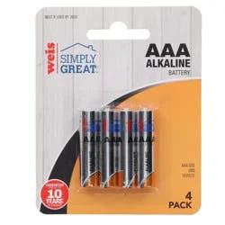 Weis Simply Great Batteries