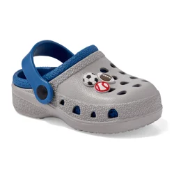 Sol Borne Boys' Coast Sports Injected Eva Clogs - Grey, Size 8