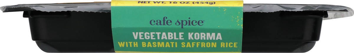 slide 8 of 11, Café Spice Vegetable Korma with Saffron Rice, 16 oz