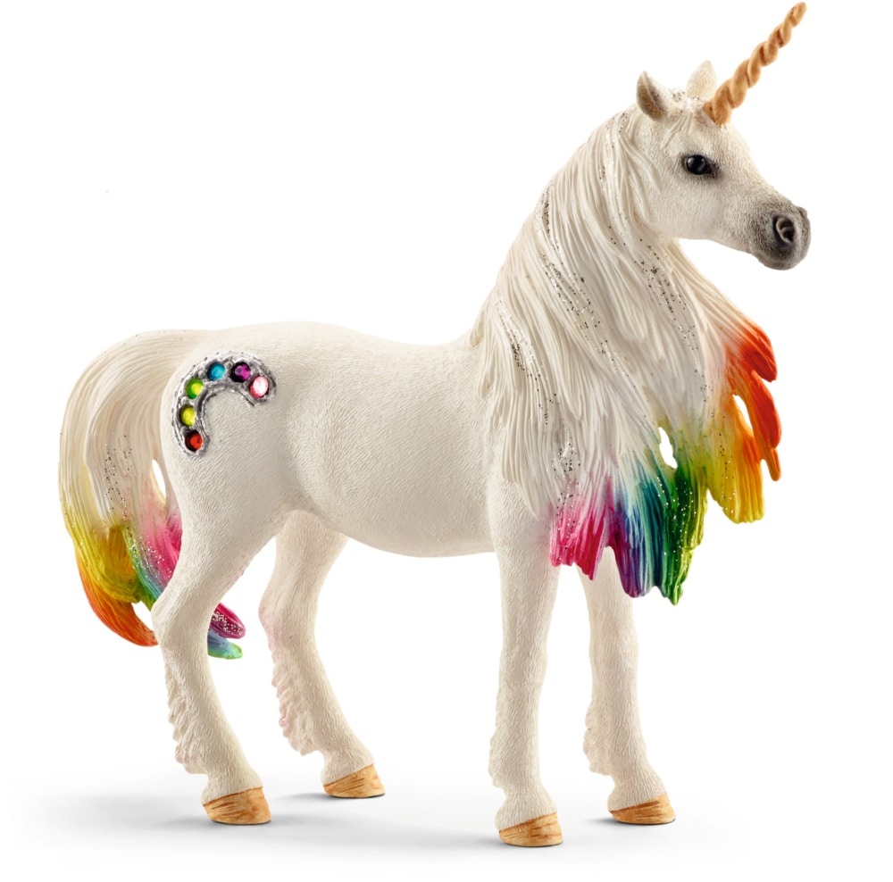 slide 1 of 1, Schleich Rainbow Unicorn Mare Toy Figure, 1 ct