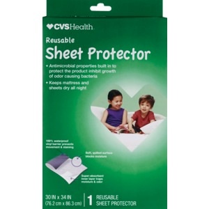 slide 1 of 1, CVS Health Crib And Youth Bed Protector, 1 ct