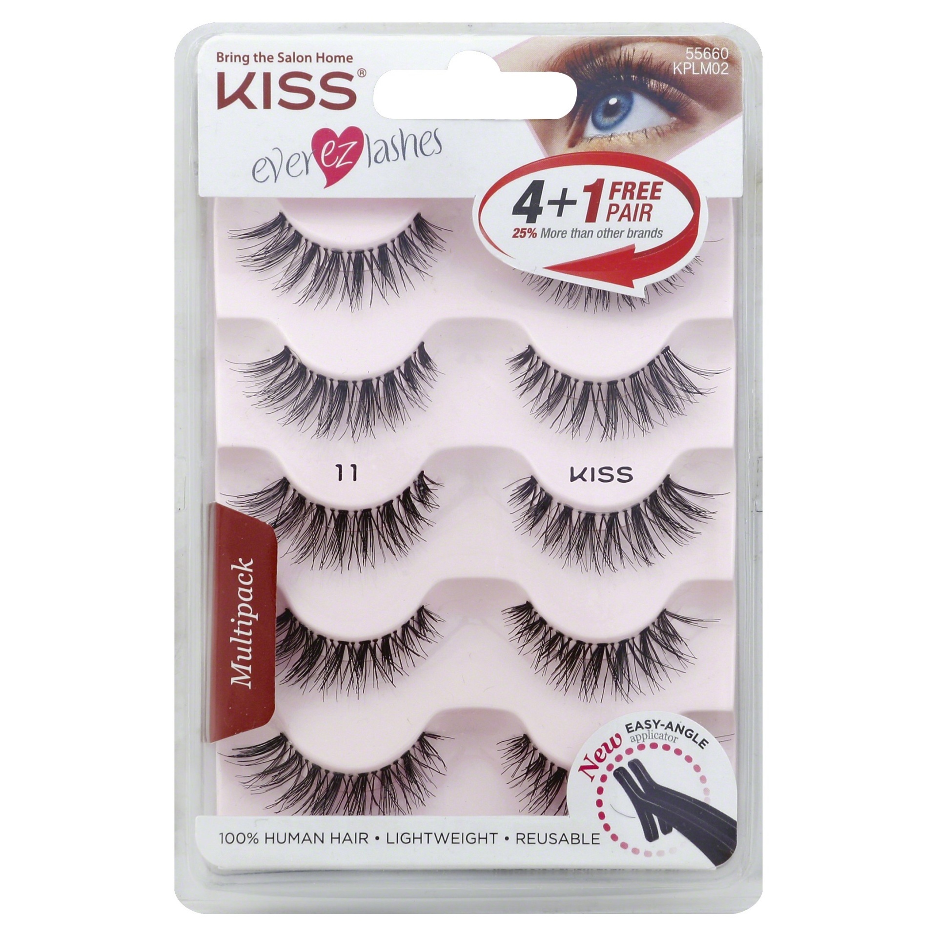 Kiss Ever EZ Lashes Multipack Lashes 5 pair | Shipt