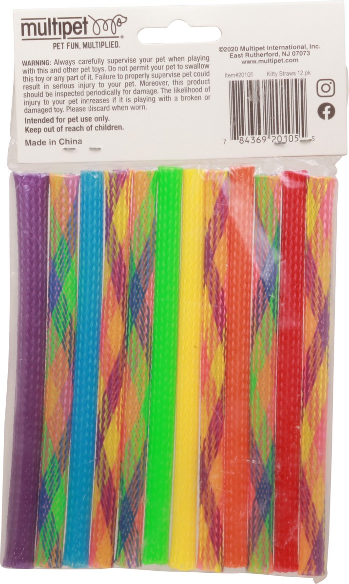 slide 5 of 9, MultiPet 12 Pack Cat Toys 12 ea Bag, 12 ct