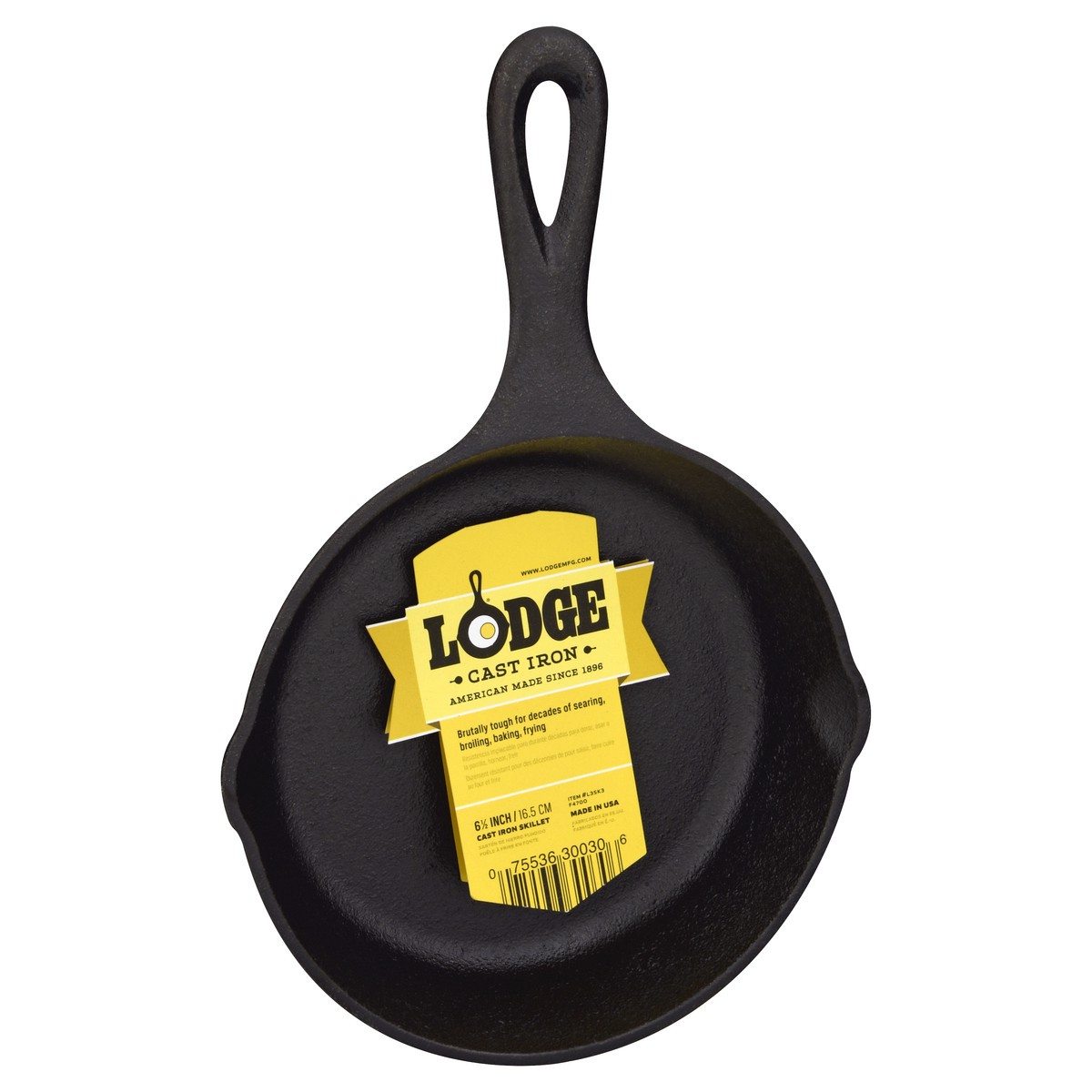 slide 3 of 9, Lodge 6.5 Inch Cast Iron Skillet 1 ea, 1 ct