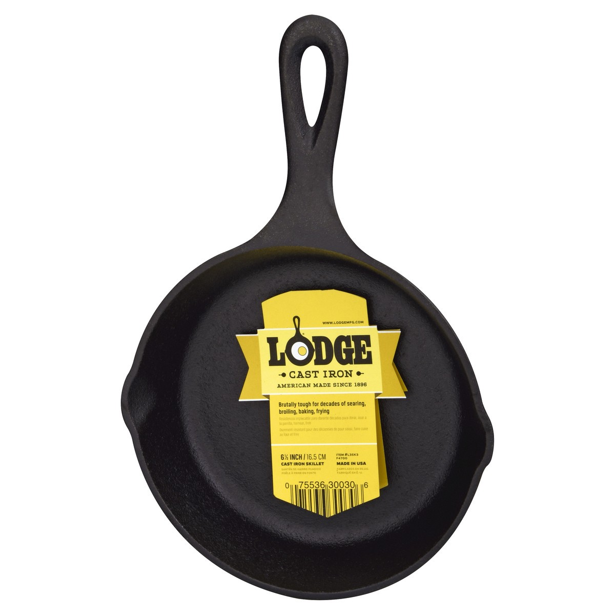 slide 6 of 9, Lodge 6.5 Inch Cast Iron Skillet 1 ea, 1 ct