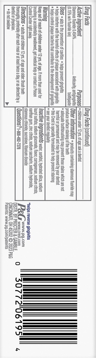 slide 3 of 3, Crest Pro-Health Gum and Enamel Repair Advanced Whitening Toothpaste, 3.7 oz