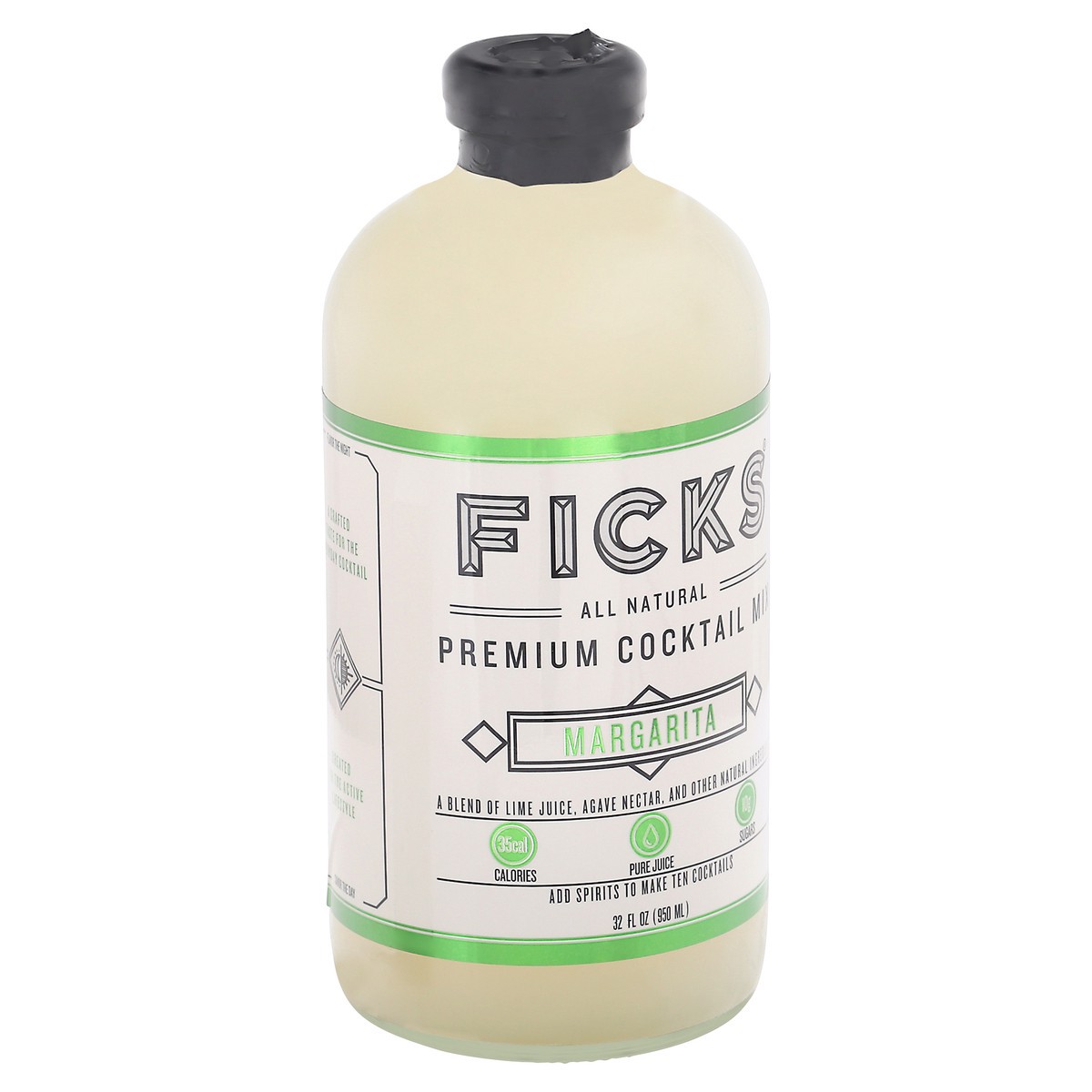 slide 4 of 9, Ficks Premium Margarita Cocktail Mix - 32 fl oz, 32 fl oz