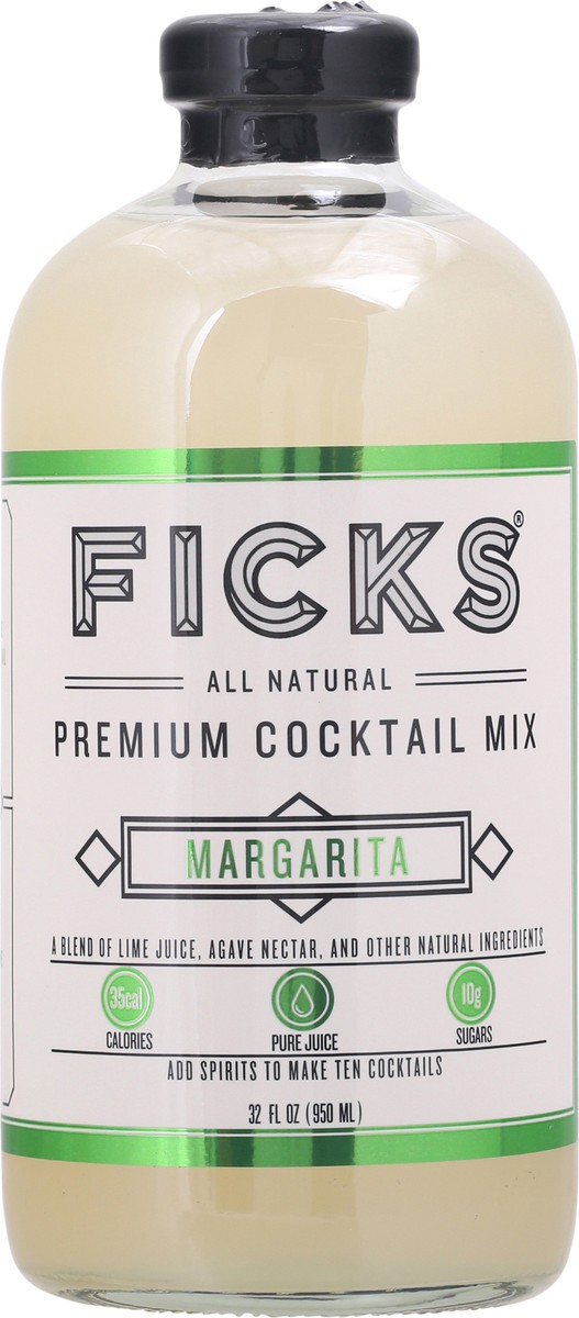 slide 9 of 9, Ficks Premium Margarita Cocktail Mix - 32 fl oz, 32 fl oz