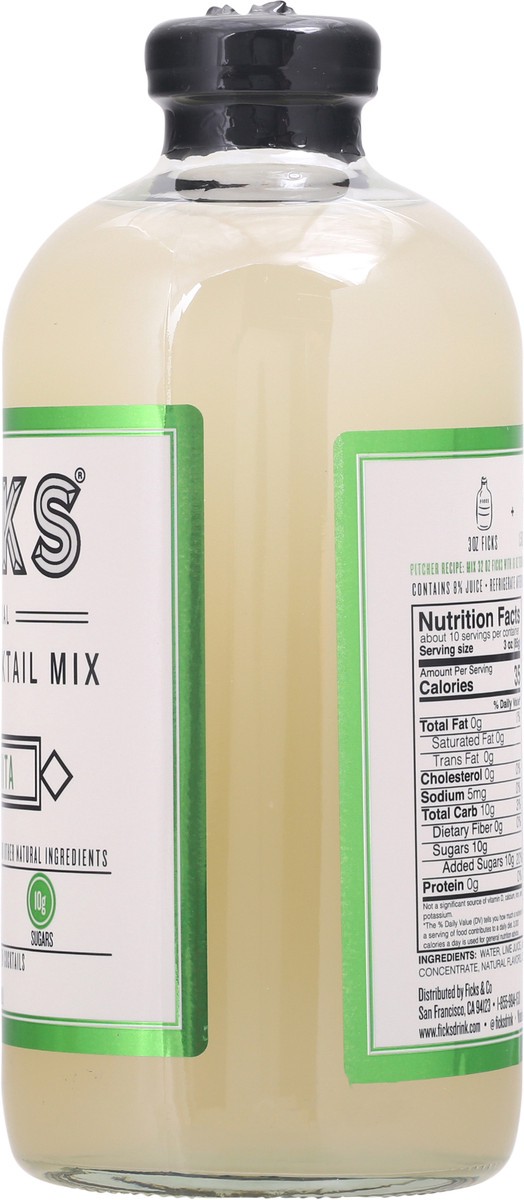 slide 2 of 9, Ficks Premium Margarita Cocktail Mix - 32 fl oz, 32 fl oz