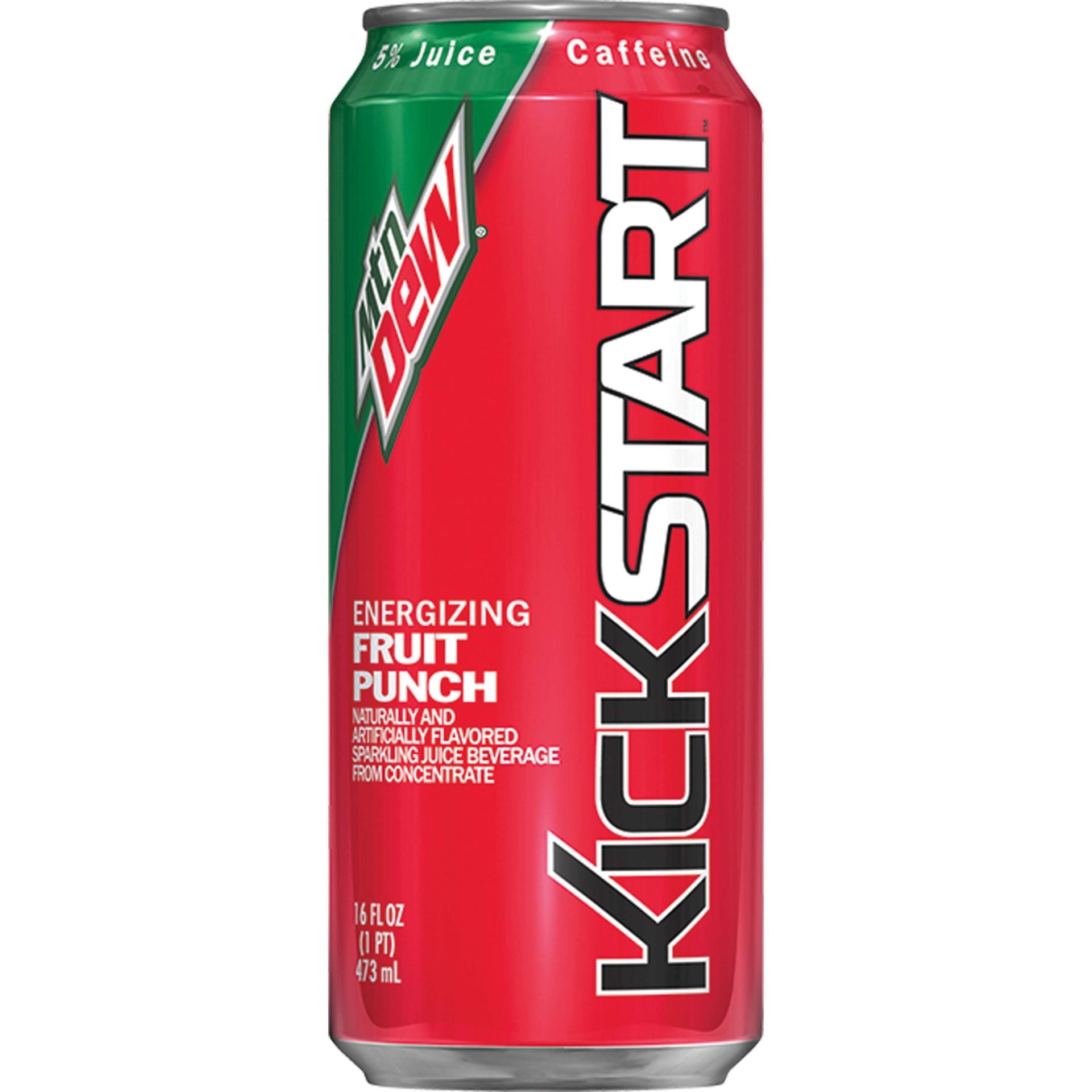 Mountain Dew Kickstart Energizing Fruit Punch 16 fl oz | Shipt