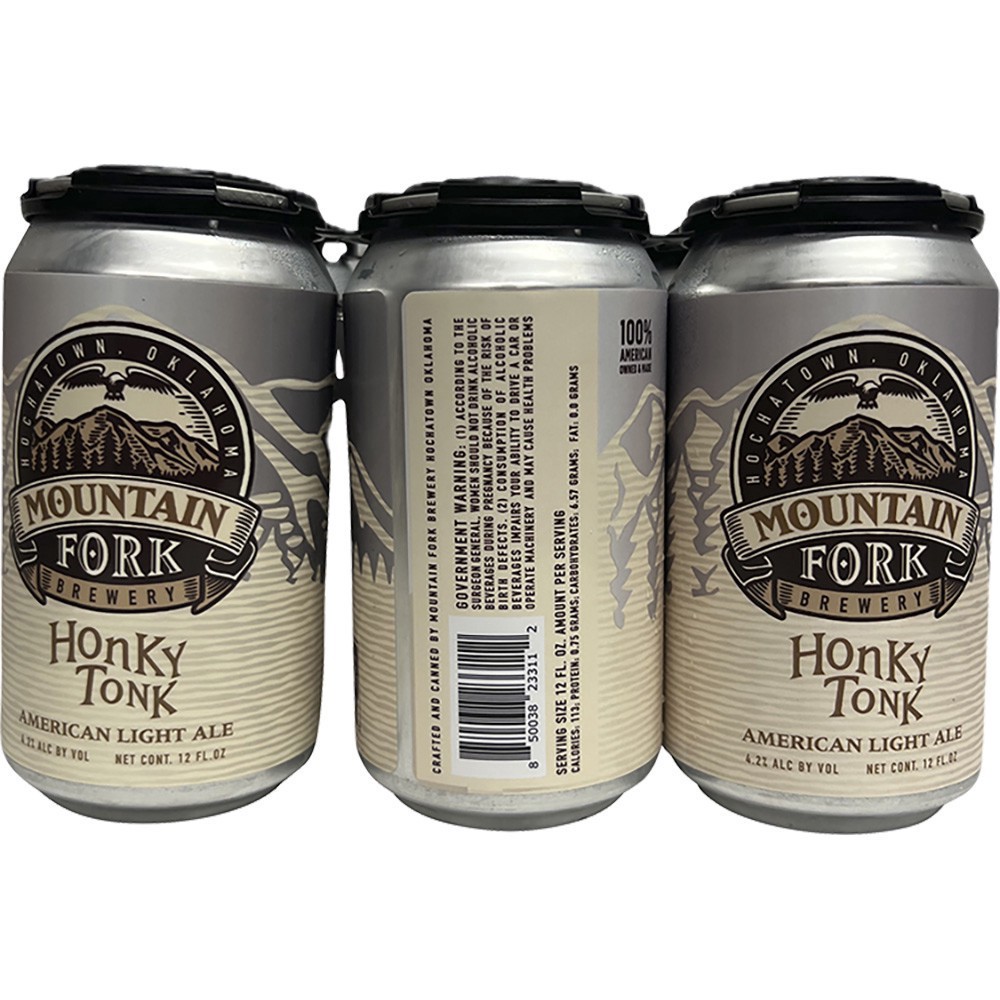 slide 1 of 1, Mountain Fork Honky Tonk, 6 ct; 12 oz