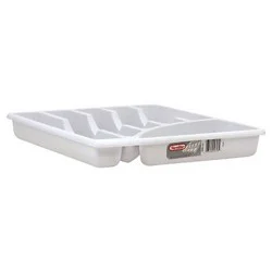 Sterilite Ster Cutlery Tray/White