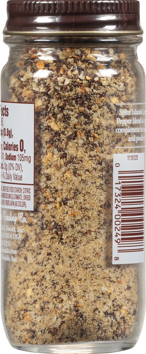 slide 3 of 12, Spice Islands Lemon Pepper Seasoning 2.4 oz, 2.4 oz