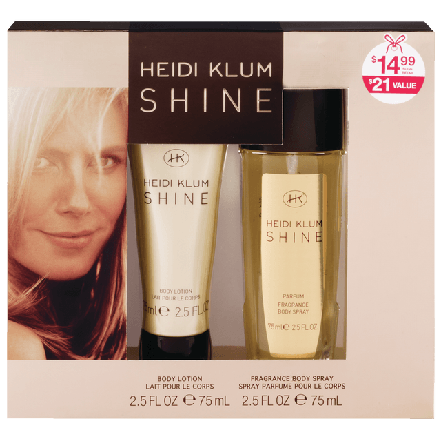 slide 1 of 1, Heidi Klum Shine 2 Piece Gift Set, 1 ct