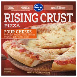 Kroger Rising Crust Four Cheese Pizza