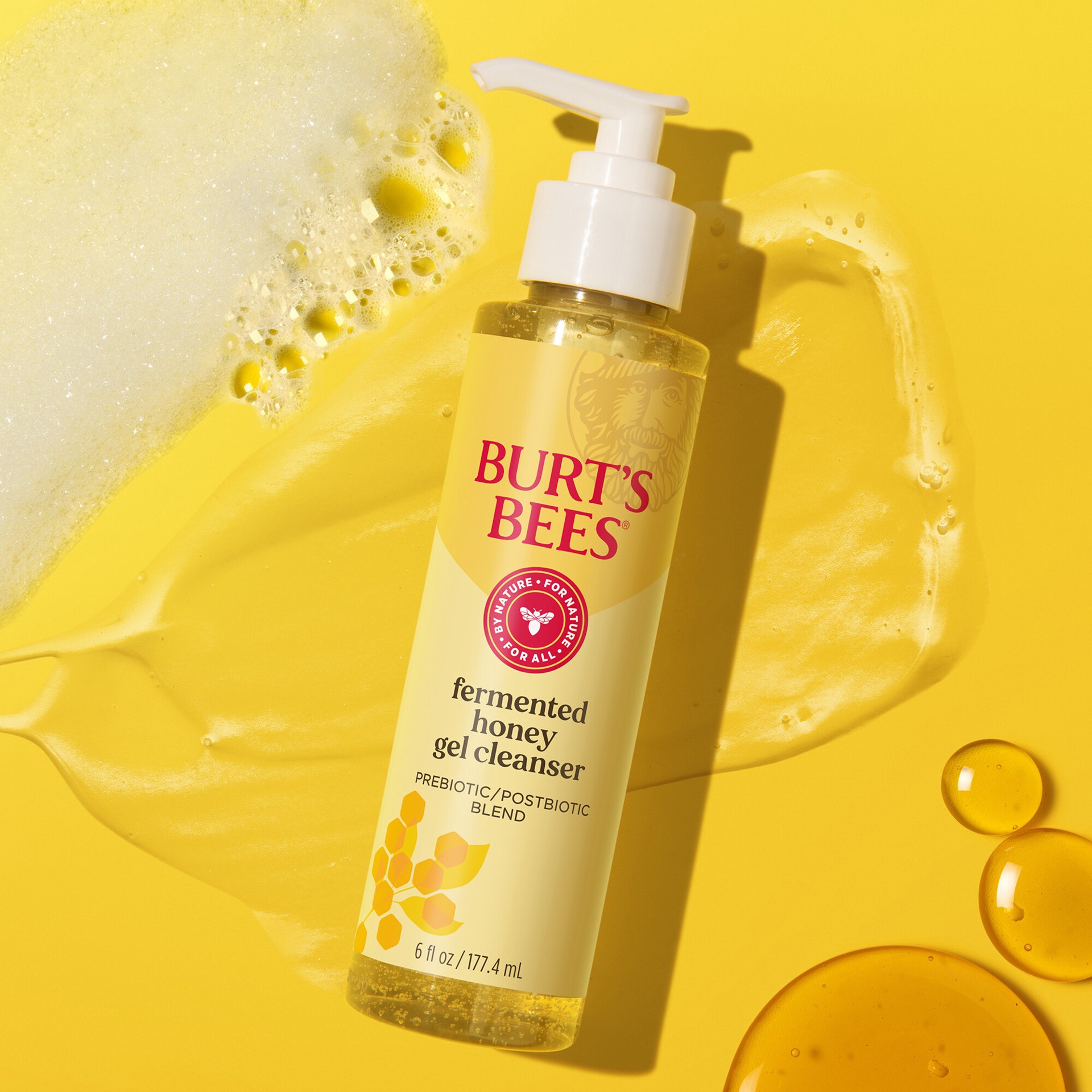 slide 3 of 5, Burt's Bees Purifying Honey Gel Cleanser, 6 fl oz