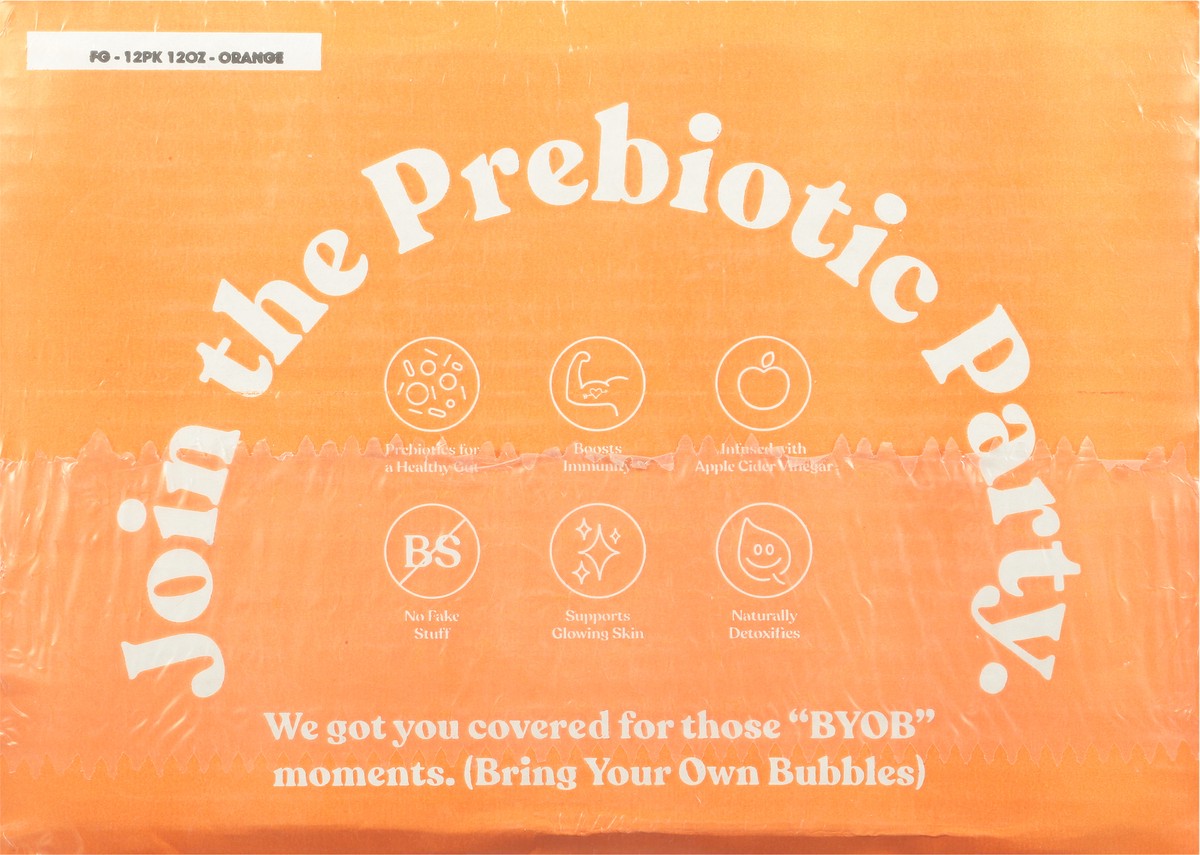 slide 2 of 9, Poppi Orange Prebiotic Soda 12 - 12 fl oz Cans, 12 ct