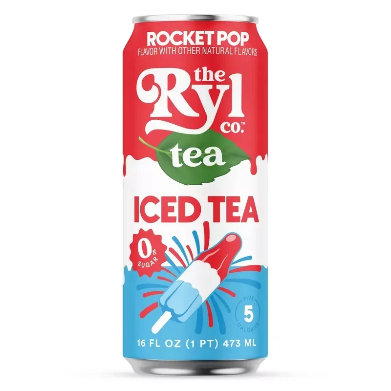 slide 1 of 7, The Ryl Co. Antioxidant Iced Tea - Rocket Pop, 16 oz