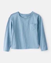 Carter's Girls Long-Sleeve Top - Blue Blue S