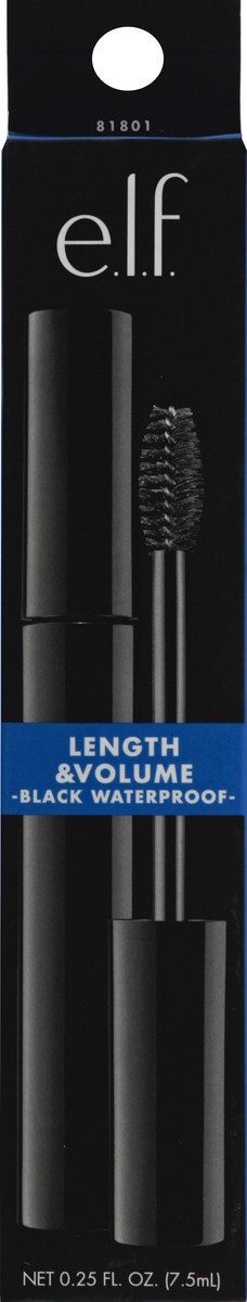 slide 4 of 7, e.l.f. MASC W/P LENGTH/VLM BLK 0.25 OZ, 0.25 oz