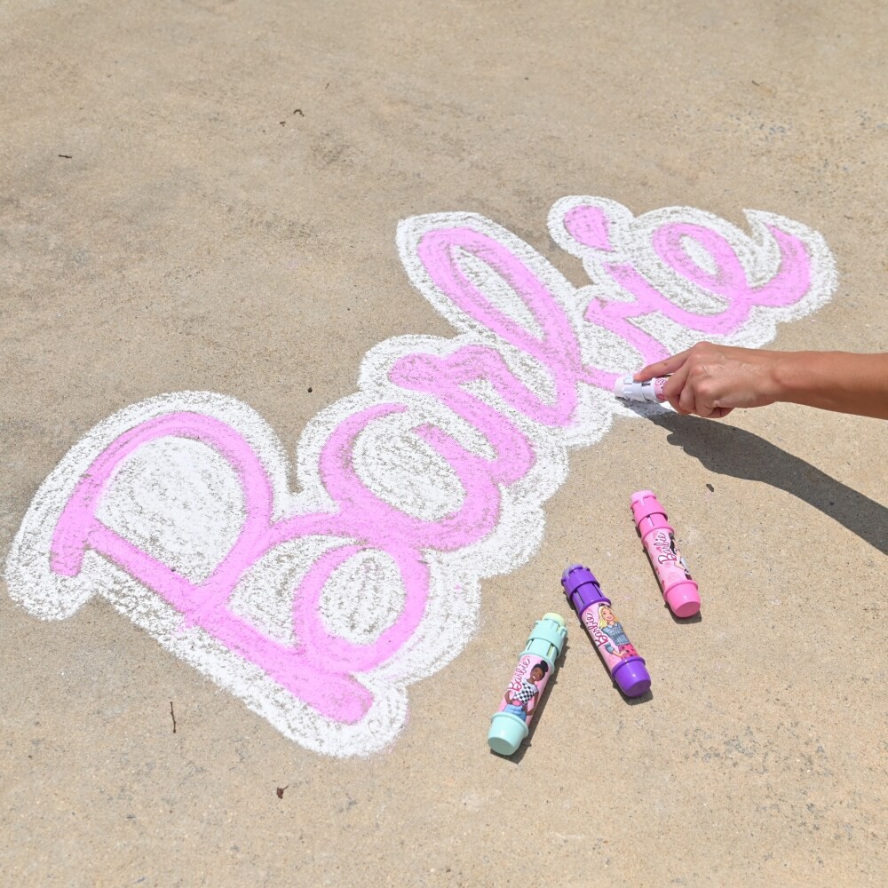 slide 5 of 6, Sunny Days Entertainment Sunny Days Barbie Chalk, 5 ct