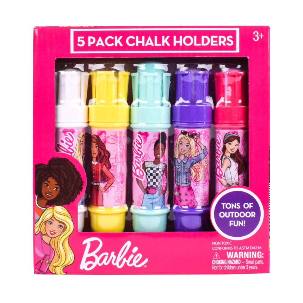 slide 1 of 6, Sunny Days Entertainment Sunny Days Barbie Chalk, 5 ct
