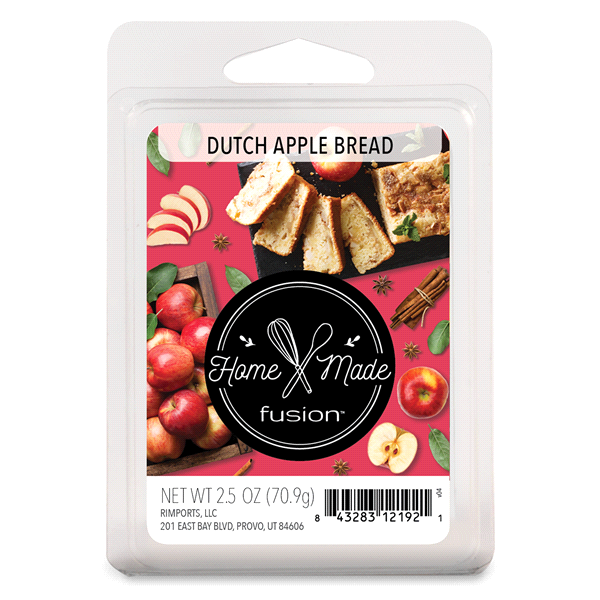 slide 1 of 1, Fusion Dutch Apple Bread Scented Wax Cubes, 2.5 oz