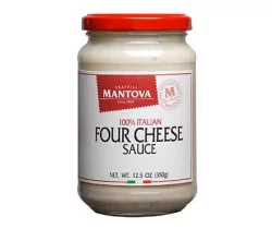 Mantova Italian Four Cheese Sauce, 12.5 Oz.