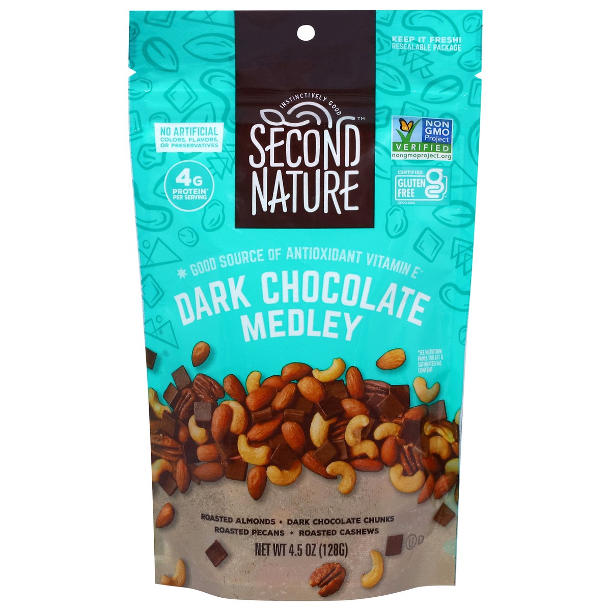 slide 1 of 9, Second Nature Dark Chocolate Medley 4.5 oz, 4.5 oz