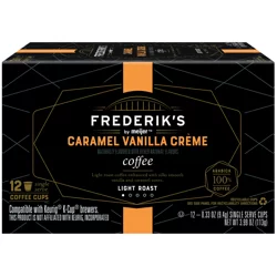 FREDERIKS BY MEIJER Frederik’S Caramel Vanilla Cream Coffee Pods - 12 ct