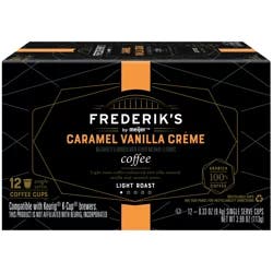 FREDERIKS BY MEIJER Frederik’S Caramel Vanilla Cream Coffee Pods - 12 ct