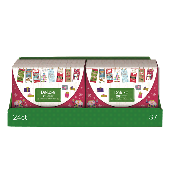 slide 1 of 1, Meijer Holiday Cards Value Pack, 24 ct