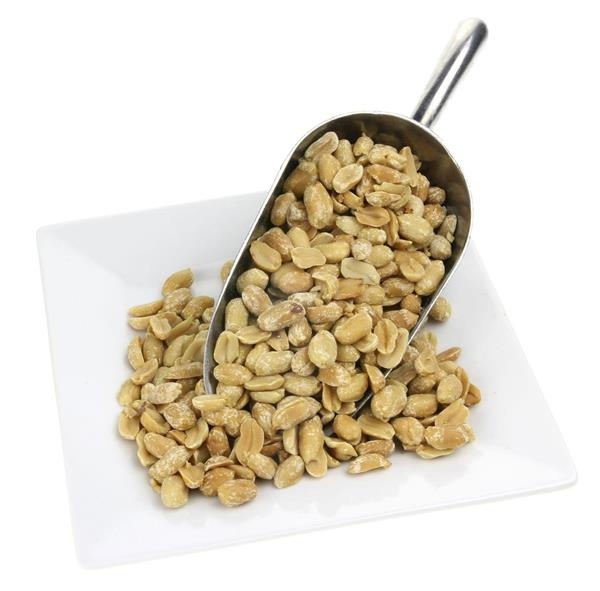 slide 1 of 1, Bergin Fruit and Nut Company Organic Blanched Peanuts Roasted & Unsalted, per lb