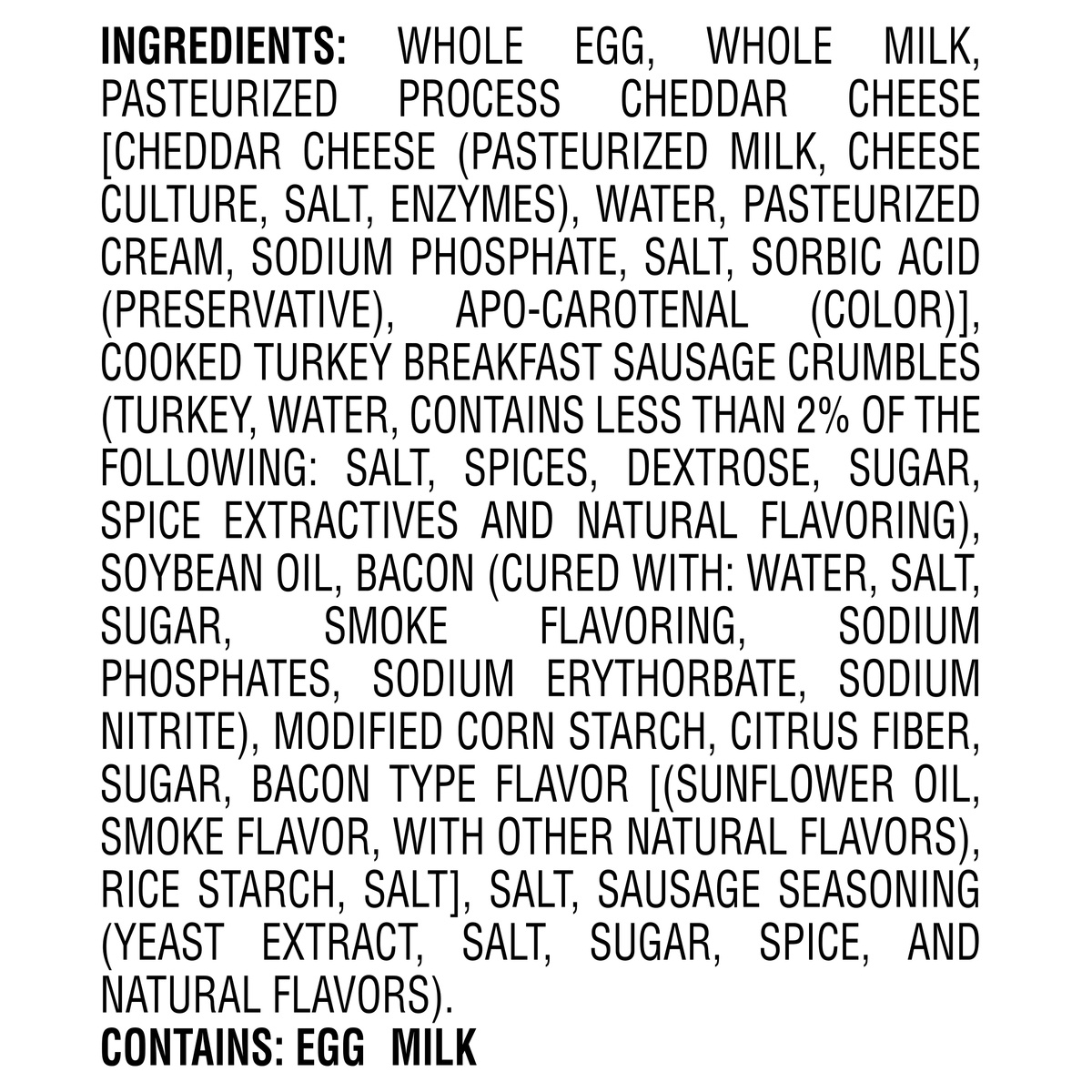 slide 3 of 10, Jimmy Dean Delights Turkey Sausage Bacon Frittatas, 6 ct; 12 oz