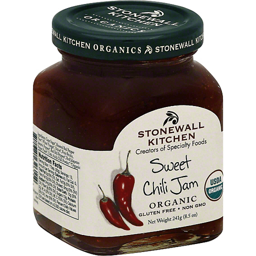 slide 1 of 1, Stonewall Kitchen Organics Jam, Organic, Sweet Chili, 8.5 oz