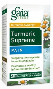 slide 1 of 1, Gaia Herbs Turmeric Supreme Pain (Veggie Caps), 120 ct