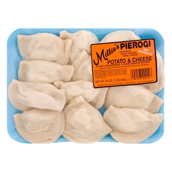 slide 1 of 1, Millie's Fresh Pierogi Pasta Potato & Cheese - 12 ct, 12 ct; 16 oz