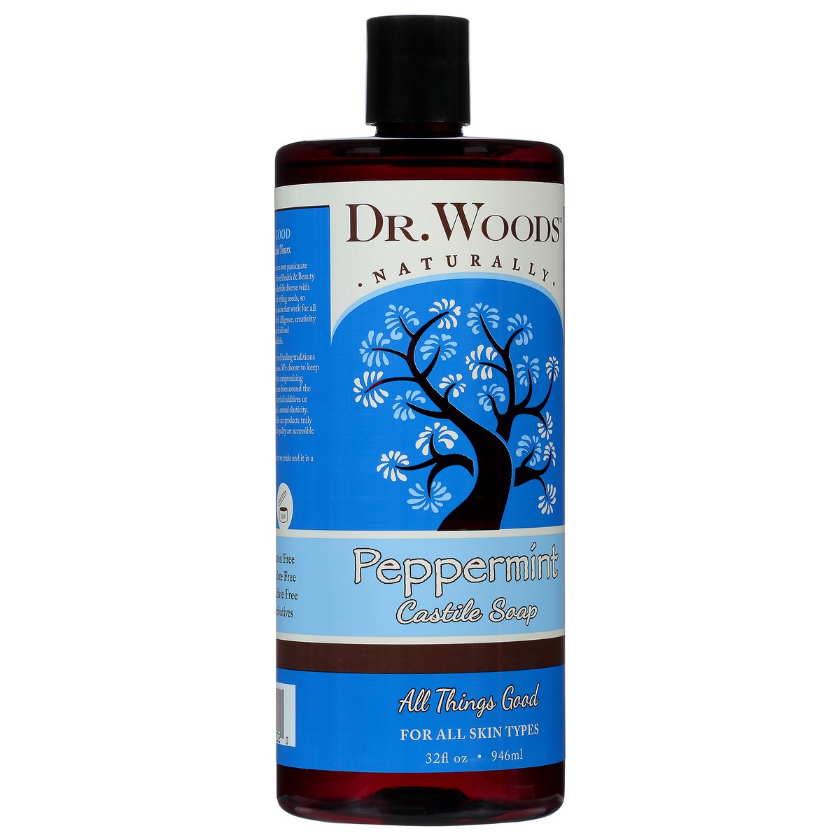 slide 8 of 12, Dr. Woods Peppermint Castile Soap 32 fl oz, 32 fl oz