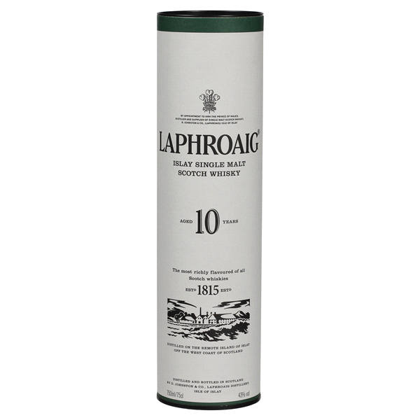 slide 1 of 1, Laphroaig Islay Single Malt 10 Year Scotch Whisky, 750 ml