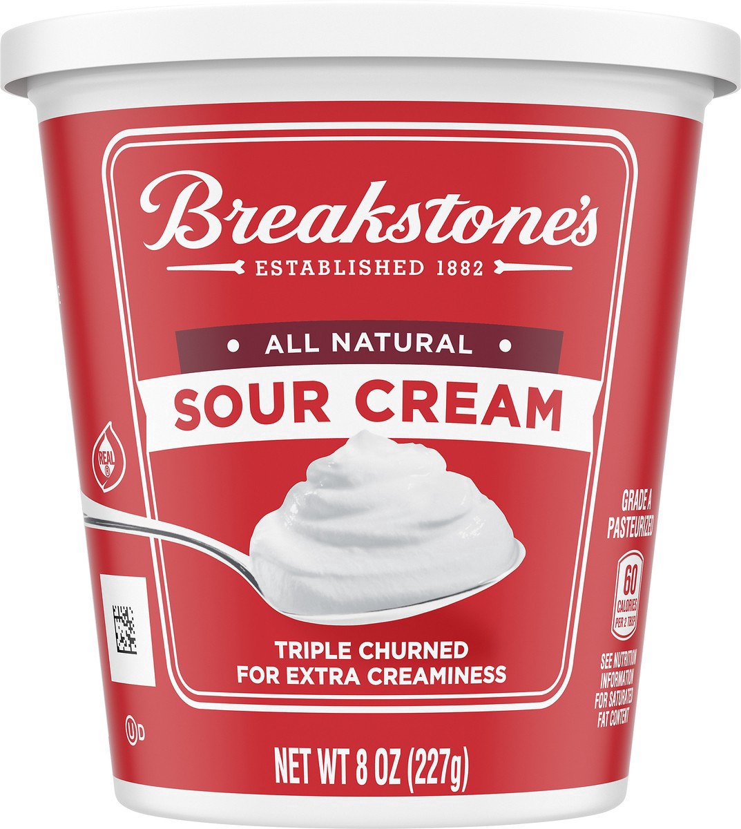 slide 7 of 20, Breakstone's All Natural Sour Cream, 8 oz Tub, 8 oz