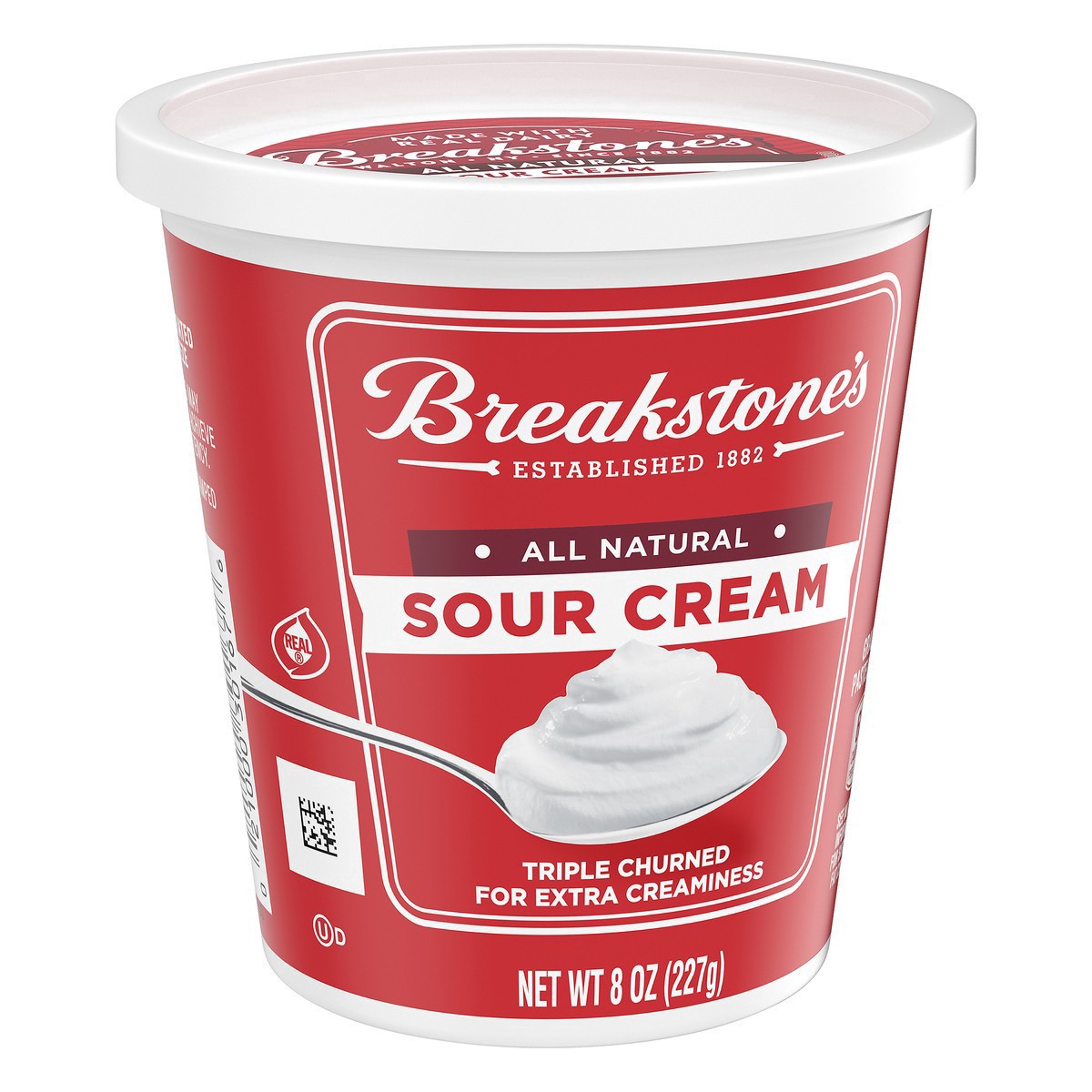 slide 9 of 20, Breakstone's All Natural Sour Cream, 8 oz Tub, 8 oz
