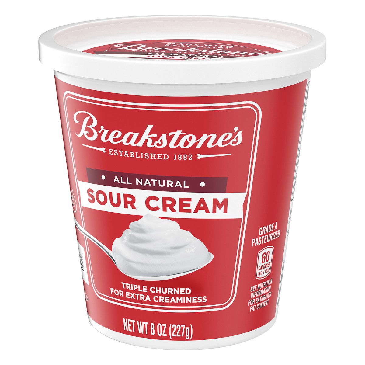 slide 18 of 20, Breakstone's All Natural Sour Cream, 8 oz Tub, 8 oz