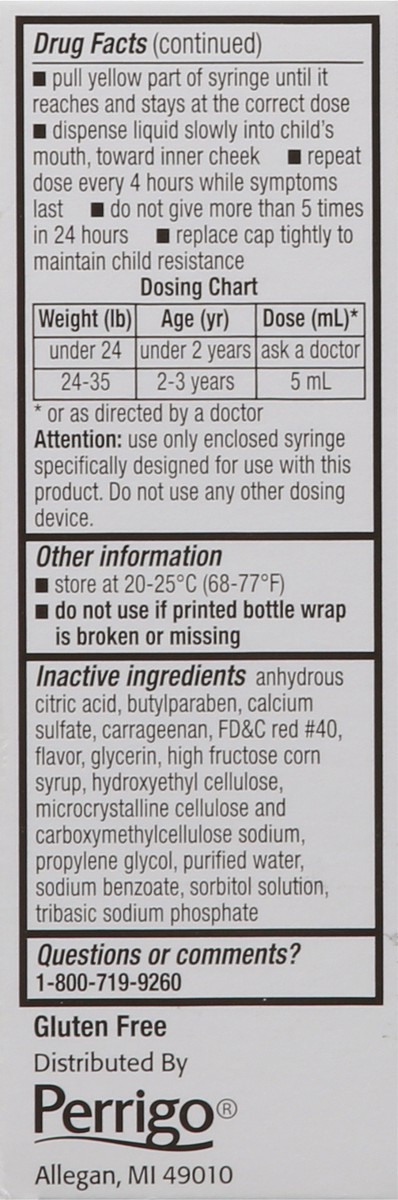 slide 10 of 14, Good Sense Infants Cherry Flavor Pain & Fever 1 fl oz, 1 fl oz