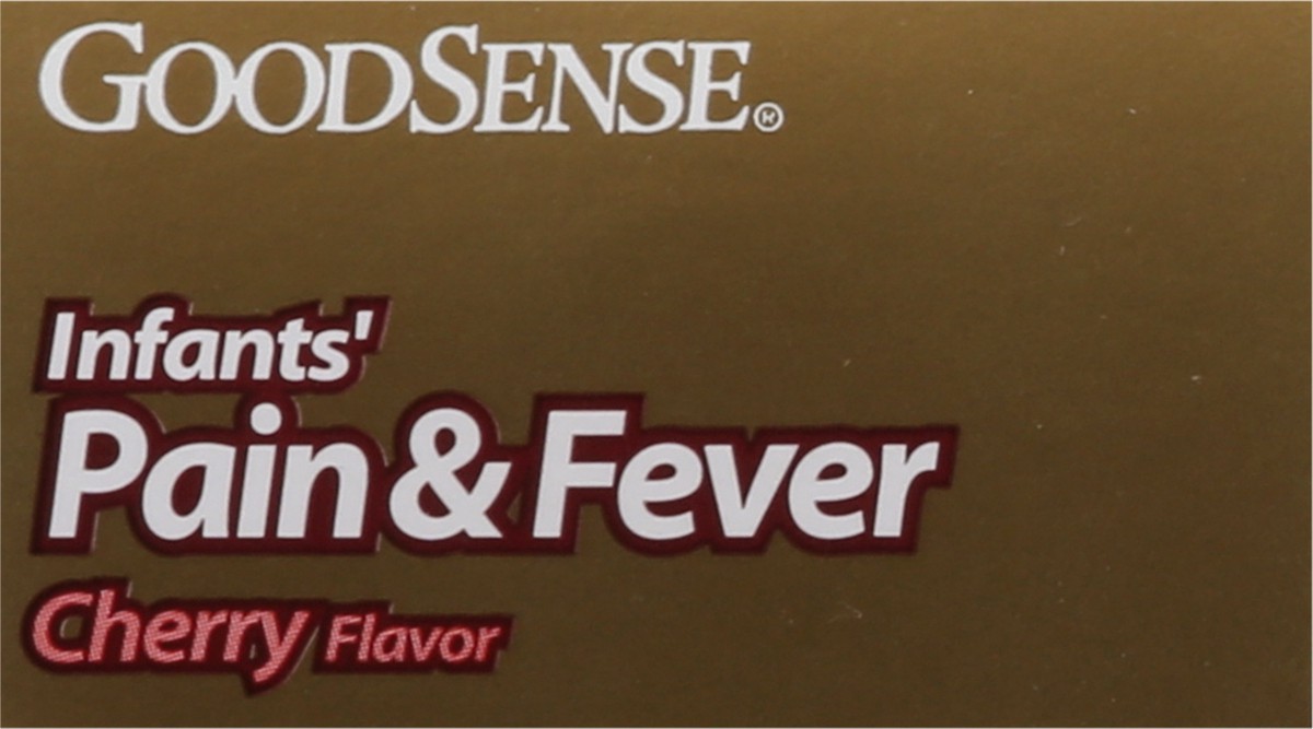 slide 3 of 14, Good Sense Infants Cherry Flavor Pain & Fever 1 fl oz, 1 fl oz